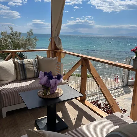 Beachfront Athina Villa Vergia