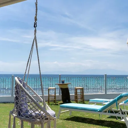Beachfront Athina Villa Vergia