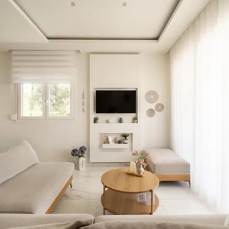 Beachfront Athina Villa Vergia