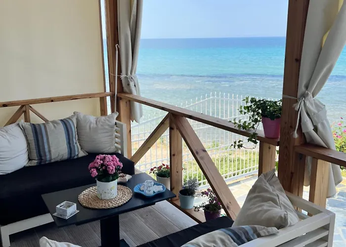 Beachfront Athina Villa Vergia