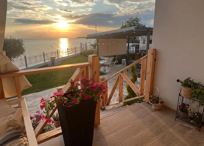 Beachfront Athina Villa Vergia