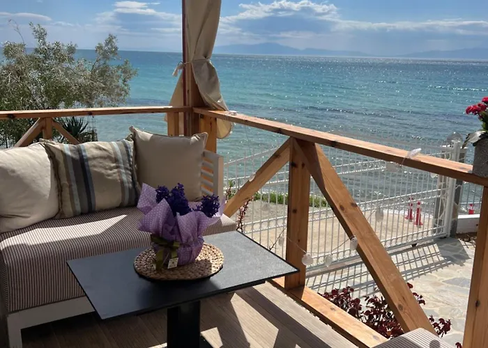 Beachfront Athina Villa Vergia